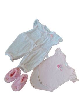 Vintage Baby Girl Clothing Bundle 6-9M